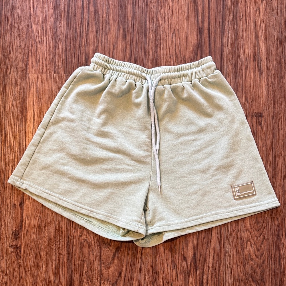 Shi by JOURNEYS High Waist Green Shorts